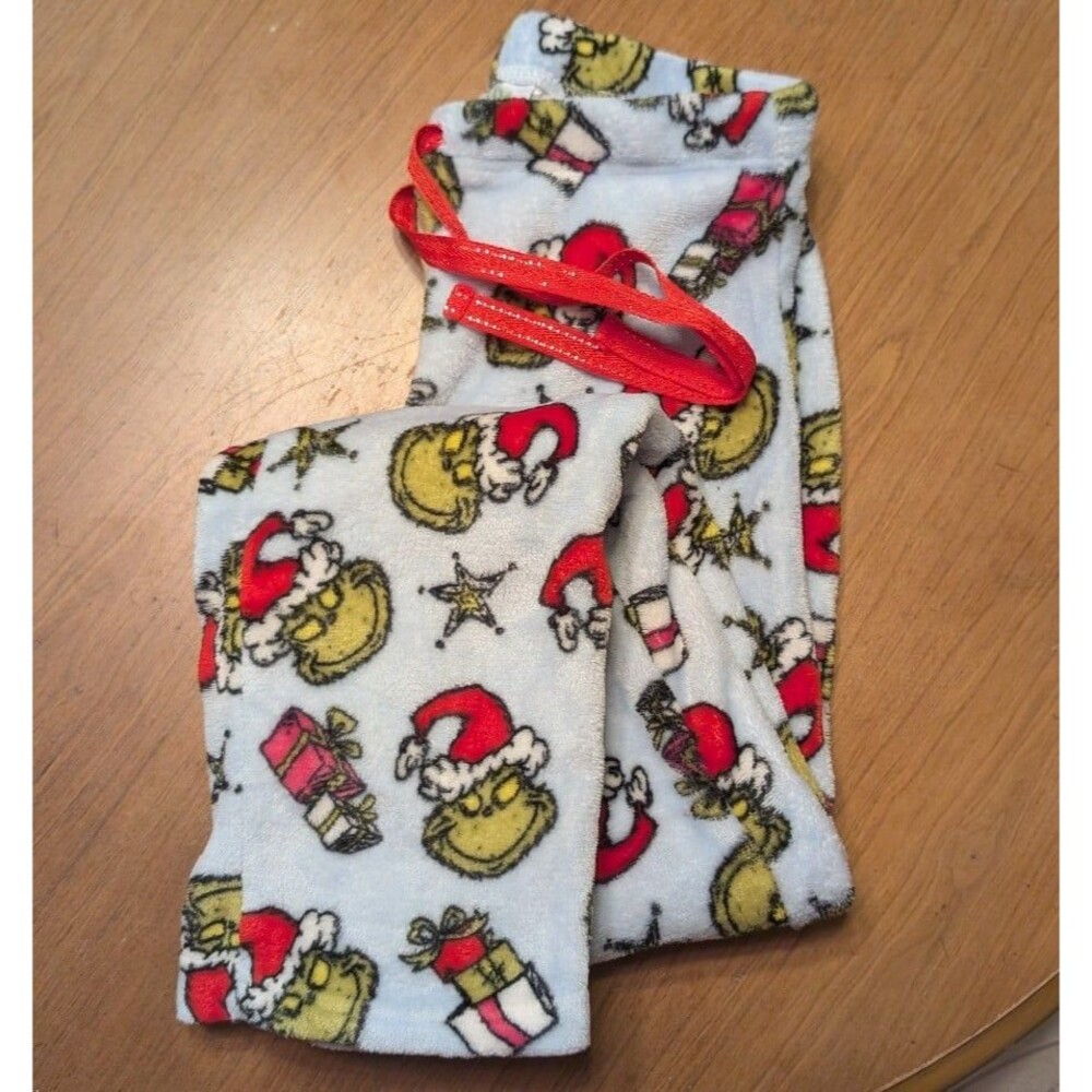 Women's Grinch Christmas Pajama Pants Size Small